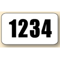 6"x3" Adhesive Race Number